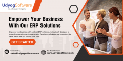 Unveiling the Powerhouse: Udyog Software — The Best ERP Solution in India