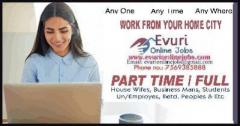 Simple Typing Work From Home / Part Time Home Based Computer Job