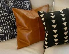Classic Leather Seat Cushions for Timelessness