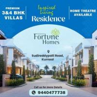 Home Theater-inclusive Premium Villas Kurnool || Vedansha Fortune Homes