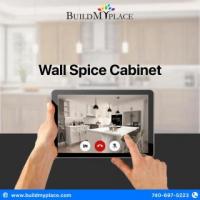 Upgrade Your Kitchen with Our Elegant White RTA Wall Spice Cabinet!