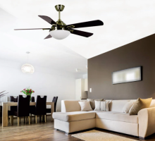 Luxury Ceiling Fans with Lights | The Aurum 