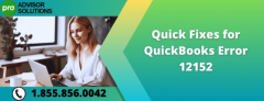 Learn how to fix QuickBooks update error 12152