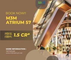 M3M Atrium 57 - Sushant Lok 3 Sector 57, Gurgaon Offers Prime Commercial Space