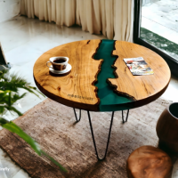 UpgradeYour Living Room Decor with a Handcrafted Wooden Center Table Shop now 