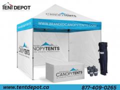 Transform Your 10x10 Tent With Custom Options