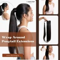 Transform Your Ponytail: Discover Our Wrap-Around Extensions!