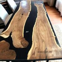 Shop Stunning Epoxy Dining Tables to Elevate Your Space from Woodensure