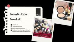 Cosmetics Export From India with Onnsynex