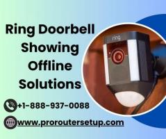 Ring Doorbell Showing Offline - Solutions | Call +1-888-937-0088