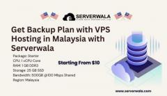Get Backup Plan with VPS Hosting in Malaysia with Serverwala
