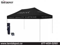 Pop Up Tents Logo Instant Recognition For Your Brand