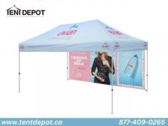 Custom Printed Pop Up Tents Portable Branding at Your Fingertips