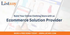 What are the key features of ListAny Ecommerce Solutions that can help boost the success of an onlin