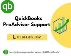           QuickBooks ProAdvisor Support(+ 1-844-397-7462)