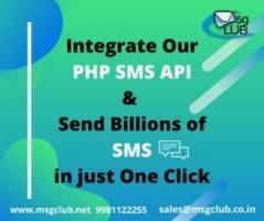 Bulk SMS PHP API to send SMS via PHP API code