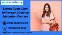 Suresh Gyan Vihar University Distance Education Courses