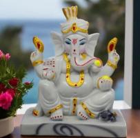 Charming Small Ganesha Statue for Peaceful Spaces – Vivars Home