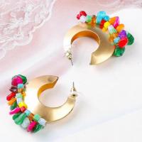 Top Quality Jewelry Color Trend Women's - Earrings Chic Personality Sweet Geometric Party   