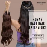 Transform Your Look with Human Halo Hair Extensions!