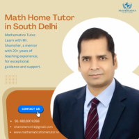 Math Home Tutor in South Delhi