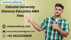 Calcutta University Distance Education MBA Fees