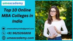 Top 10 Online MBA Colleges in India