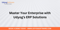 Master Your Enterprise with Udyog’s ERP Solutions — The Best ERP Software in India
