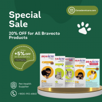 Canadavetcare: Biggest 20% Off On Bravcecto Flea and Tick Treatment | Pet Supply 