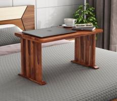 Rustic Wooden Laptop Table for Cozy Workspaces