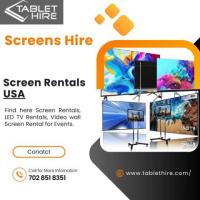 Reliable Screen Rental Services in the USA - Tablet Hire