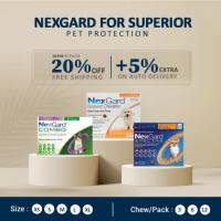 Canadavetcare: 20 % Off On Nexgard For Dog and Cat | Flea and Tick Treatment