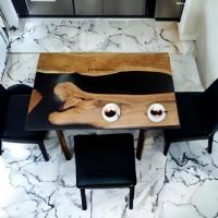 Bring Nature Indoors with Woodensure Epoxy Dining Table- Buy Now 