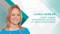 interview with Laura Hanson, Chief Human Resources Officer at insightsoftware